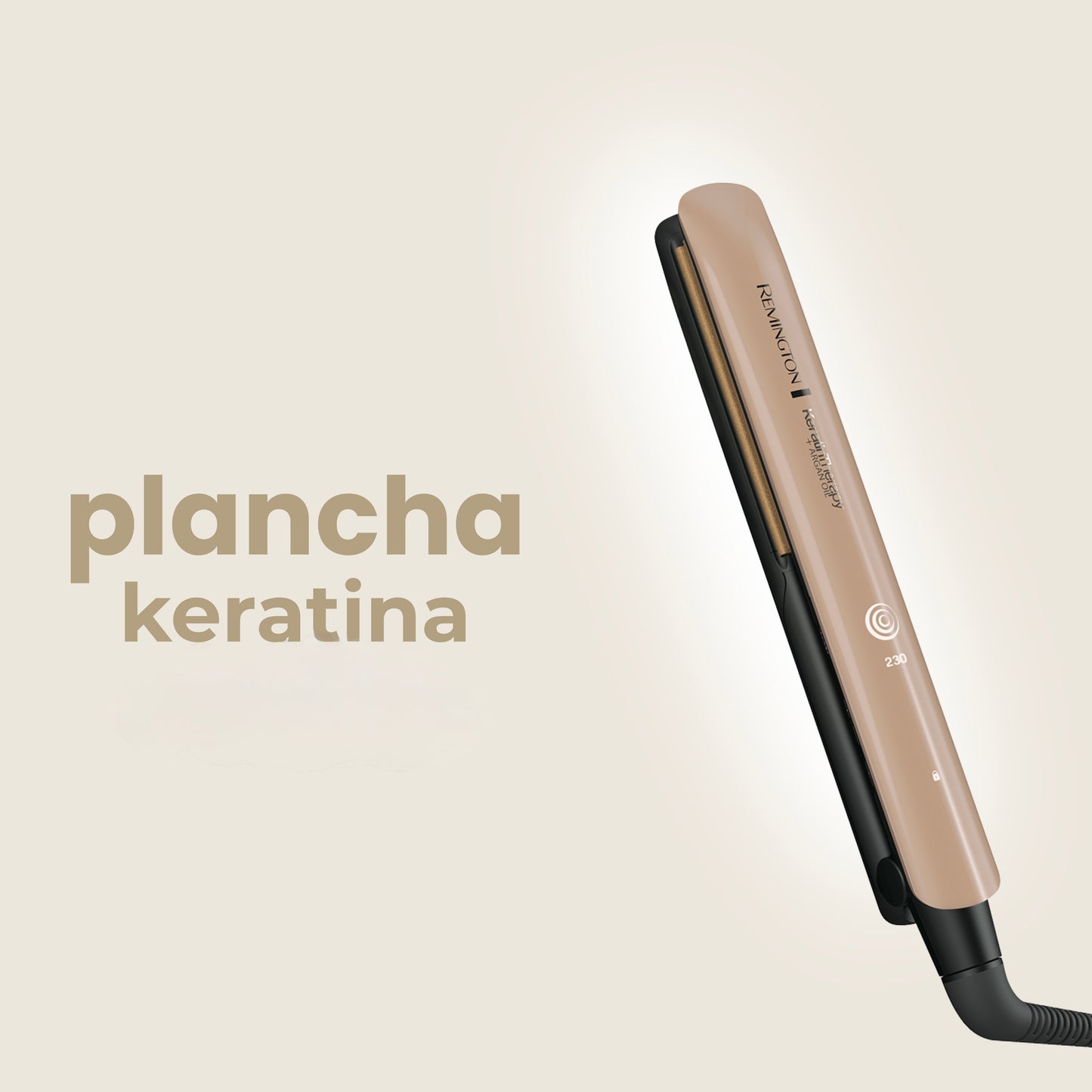 Plancha Alisadora Shine Therapy de Keratina