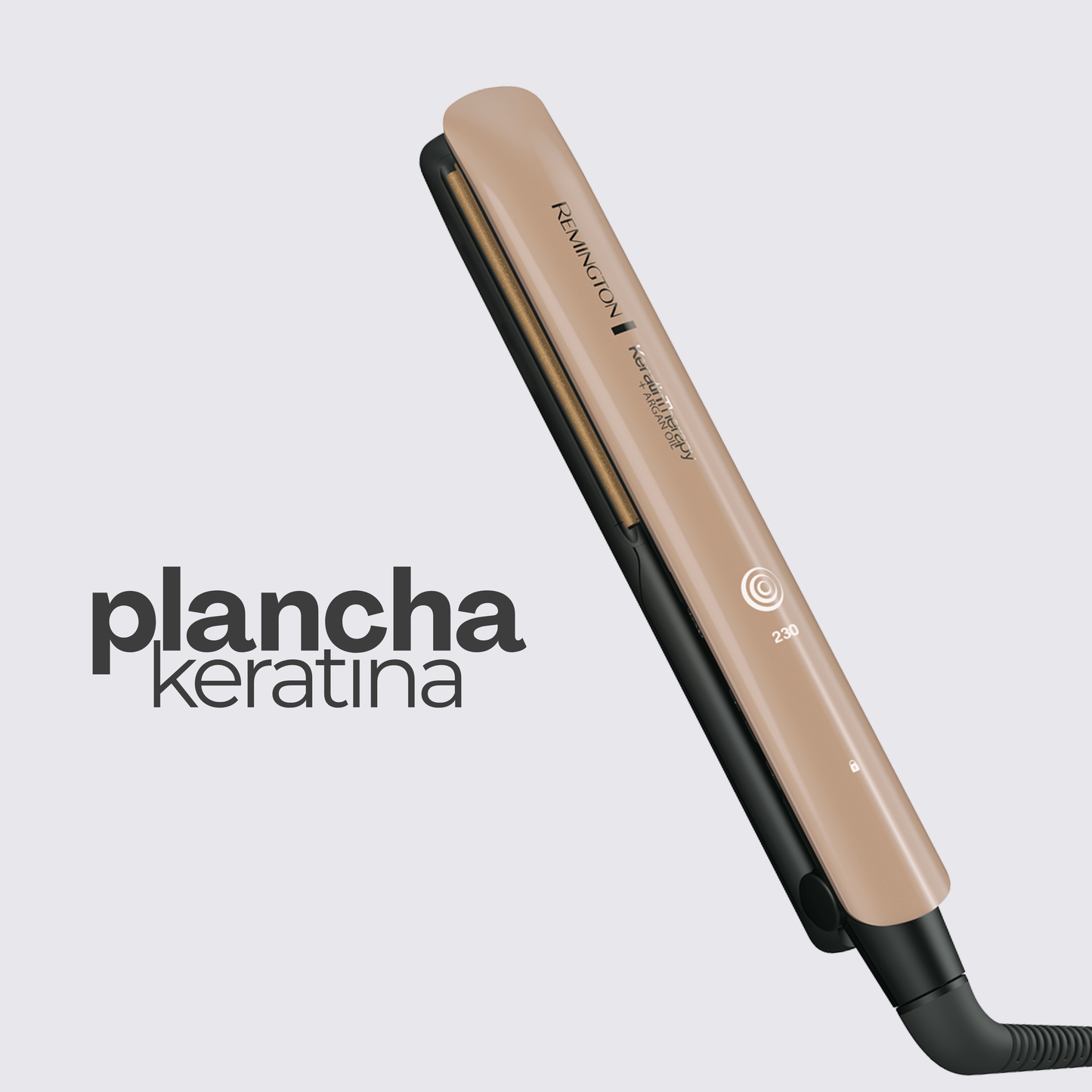 Plancha Alisadora Shine Therapy de Keratina