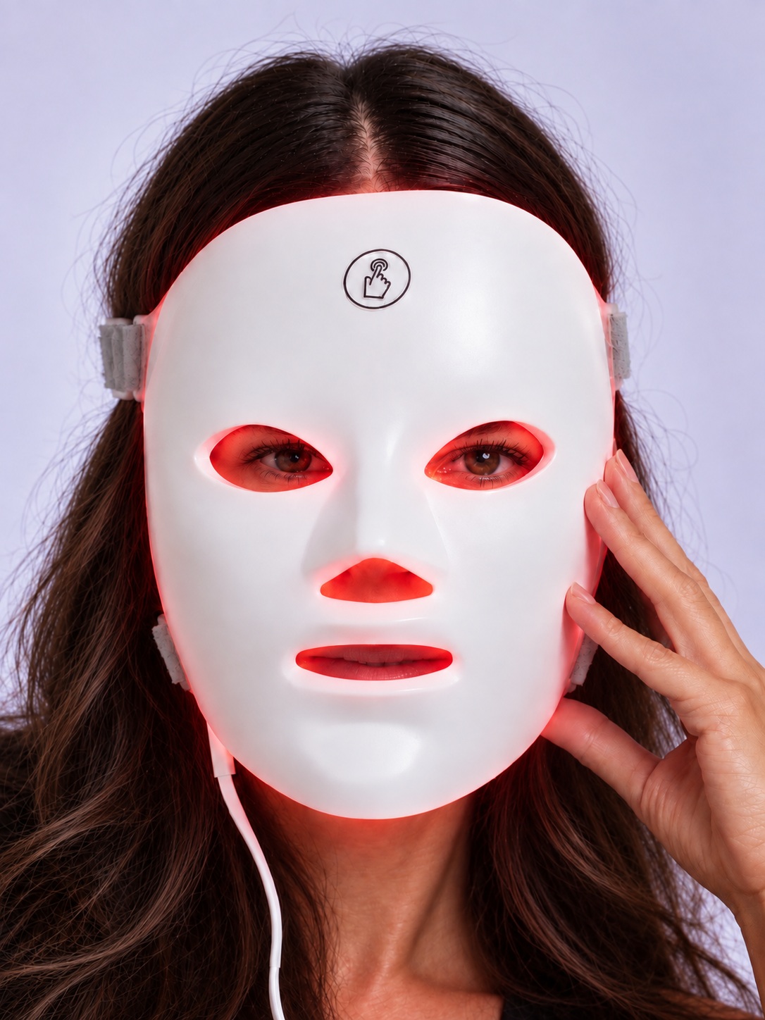 Máscara facial luz led