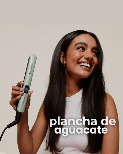 Plancha Alisadora Shine Therapy de Aguacate