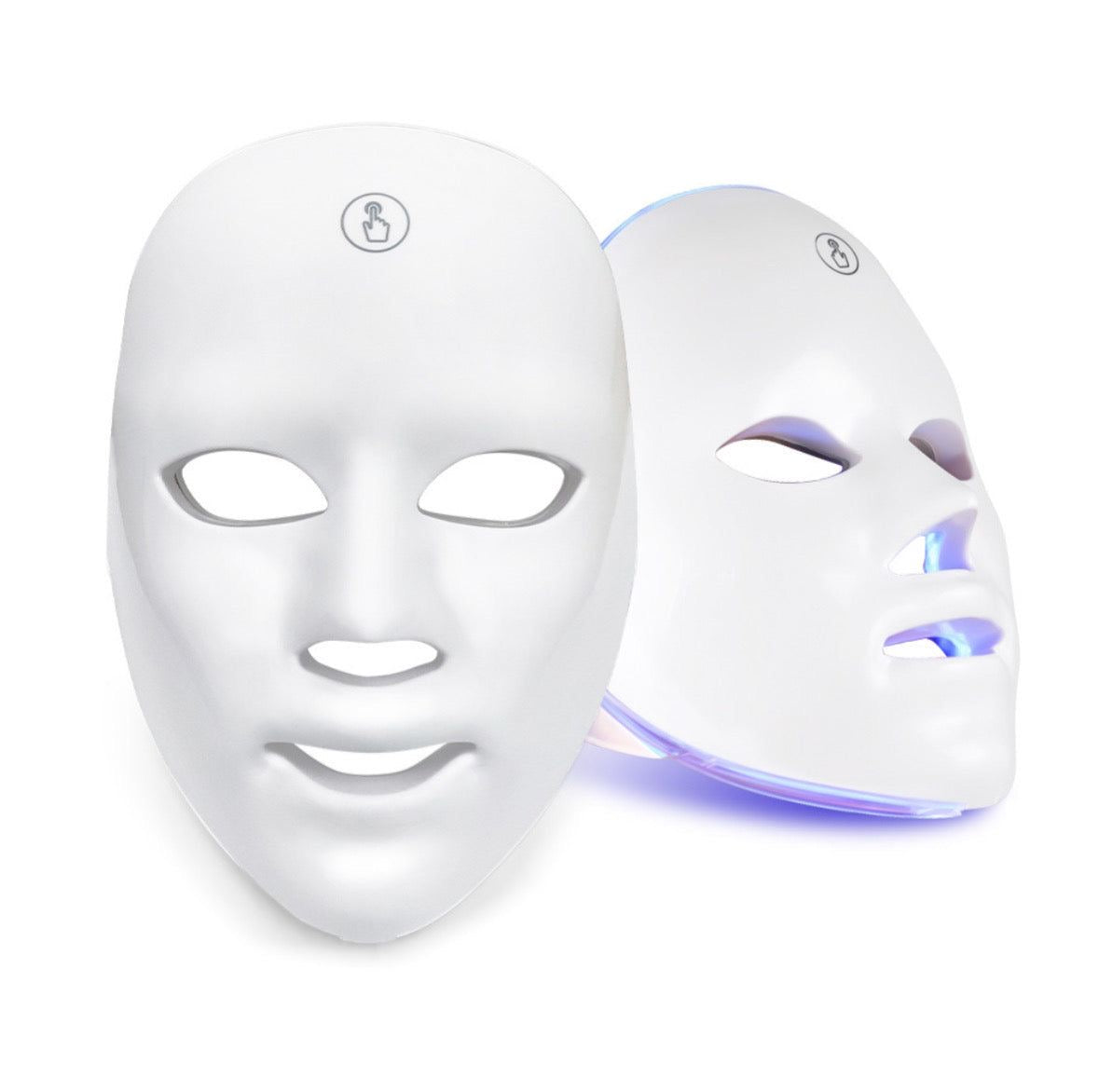 Máscara facial luz led