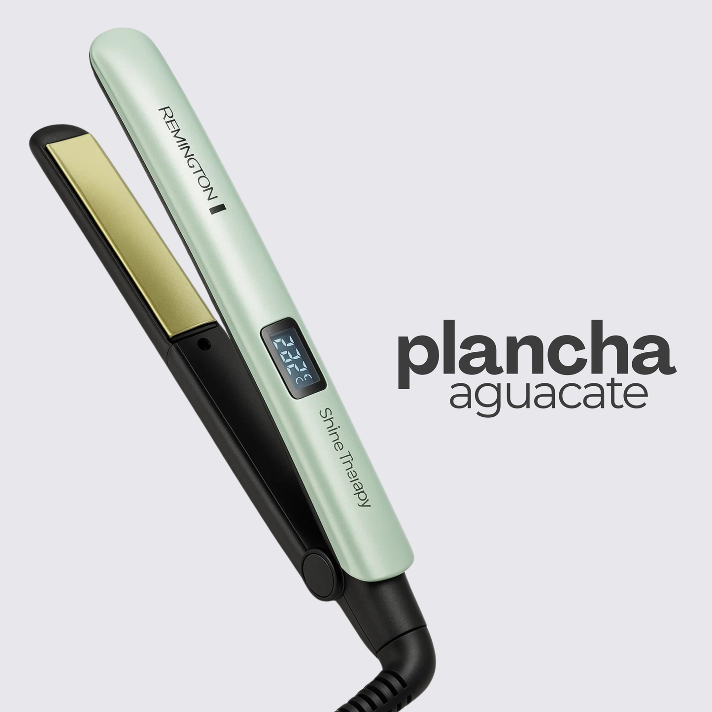 Plancha Alisadora Shine Therapy de Aguacate