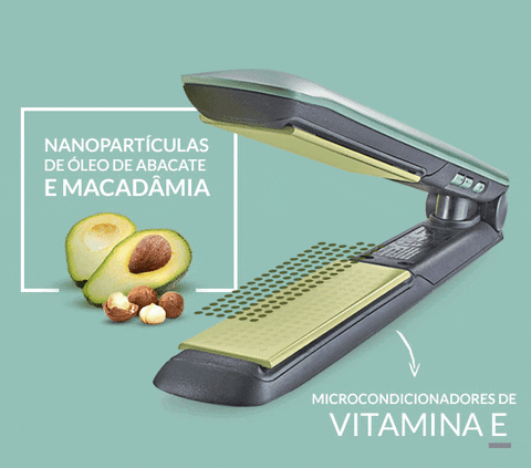 Plancha Alisadora Shine Therapy de Aguacate